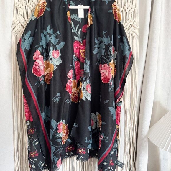 Anthropologie Do Everything in Love Floral Kimono Duster OS – NWT Boho - Picture 1 of 4